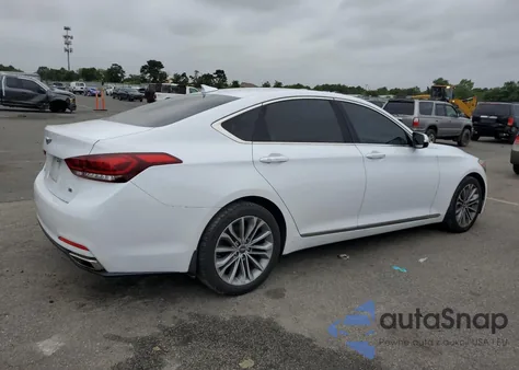 2017 Genesis G80 Base из США, поврежденный, VIN KMHGN4JE9HU209948